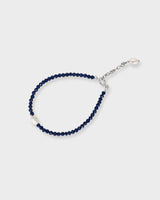 Tiny One Pearl Wonder Bracelet Silver