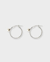 Louie Hoops Silver