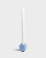 Building Block Candle Holder - Light Blue