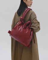 Ona Vegan Leather Bag - Cherry Red