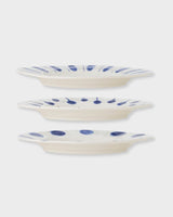 Linora Plates Blue 28cm (set of 3)