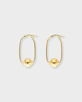 Lila Hoops Gold