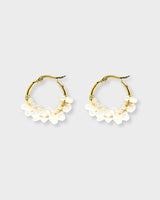 Louisa Perla Hoops Gold