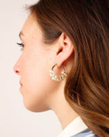 Louisa Perla Hoops Gold