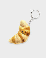 Croissant Felt Keyring