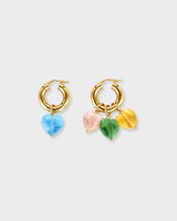 More Amore Grande Hoops Gold