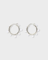 Terrazza Hoops Piccolo Silver