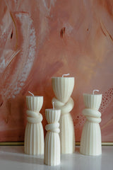 Knot Pillar Candle (Various Sizes)