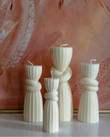 Tiny Knot Pillar Candle (Various Sizes)