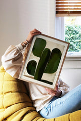 Cactus, poster with frame