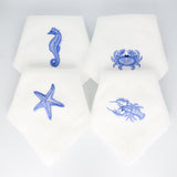 Frutti di Mare Napkins Blue (set of 4)