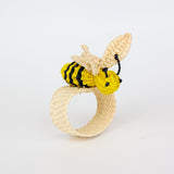 Bee Napkin Rings (Set of 4)