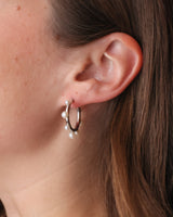 Terrazza Hoops Piccolo Silver