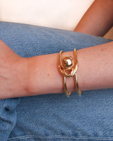 Linda Grande Bangle Gold