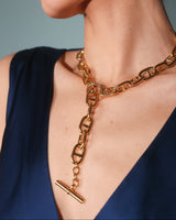 Capri Grande Necklace Gold