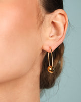 Lila Hoops Gold