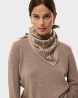 Carmen Cashmere Bandana Beige Sable
