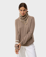 Carmen Cashmere Bandana Beige Sable