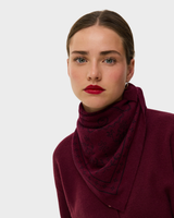 Carmen Cashmere Bandana Bordeaux