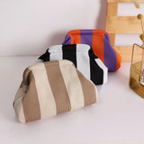 Simon Striped Clutch