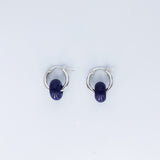Donut Piccolo Hoops Silver