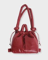 Ona Vegan Leather Bag - Cherry Red