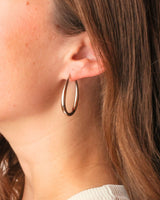 Tonie Piccolo Hoops Silver