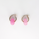 Donut Piccolo Hoops Silver