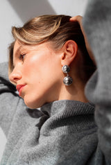 Nina Eardrops Silver