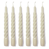 Twisted Gloss Candles set of 3