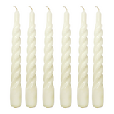 Twisted Gloss Candles set of 3