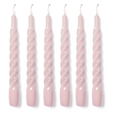 Twisted Gloss Candles set of 3