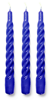 Twisted Gloss Candles (set of 3)