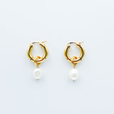 Julie One Pearl Grande Hoops