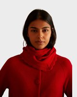Maddy Cashmere Bandana Red