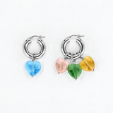 More Amore Grande Hoops Silver