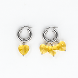 More Amore Grande Hoops Silver