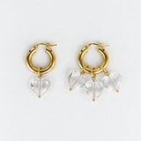 More Amore Grande Hoops Gold