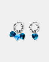 More Amore Grande Hoops Silver