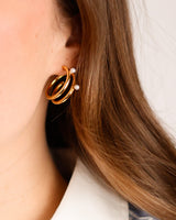 Philippa Medio Hoops Gold