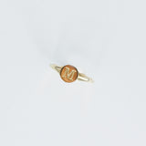 Engraveable Signet Ring 14k Gold