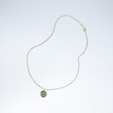 Engraveable Medallion Chain 14k Gold