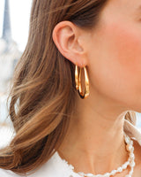 Tonie Medio Hoops Gold
