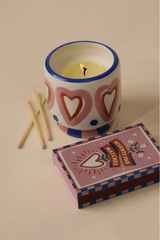 Hearts Match Box