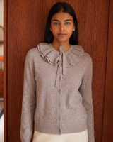 Roxane Cashmere Collar Beige