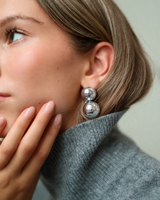 Nina Eardrops Silver
