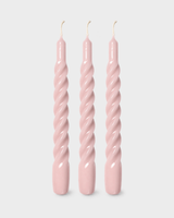 Twisted Gloss Candles (set of 3)