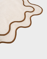 Wavy Placemats Beige/Brown (set of 4)