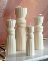 Tiny Knot Pillar Candle (Various Sizes)