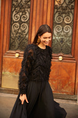 Black Gregoria Blouse